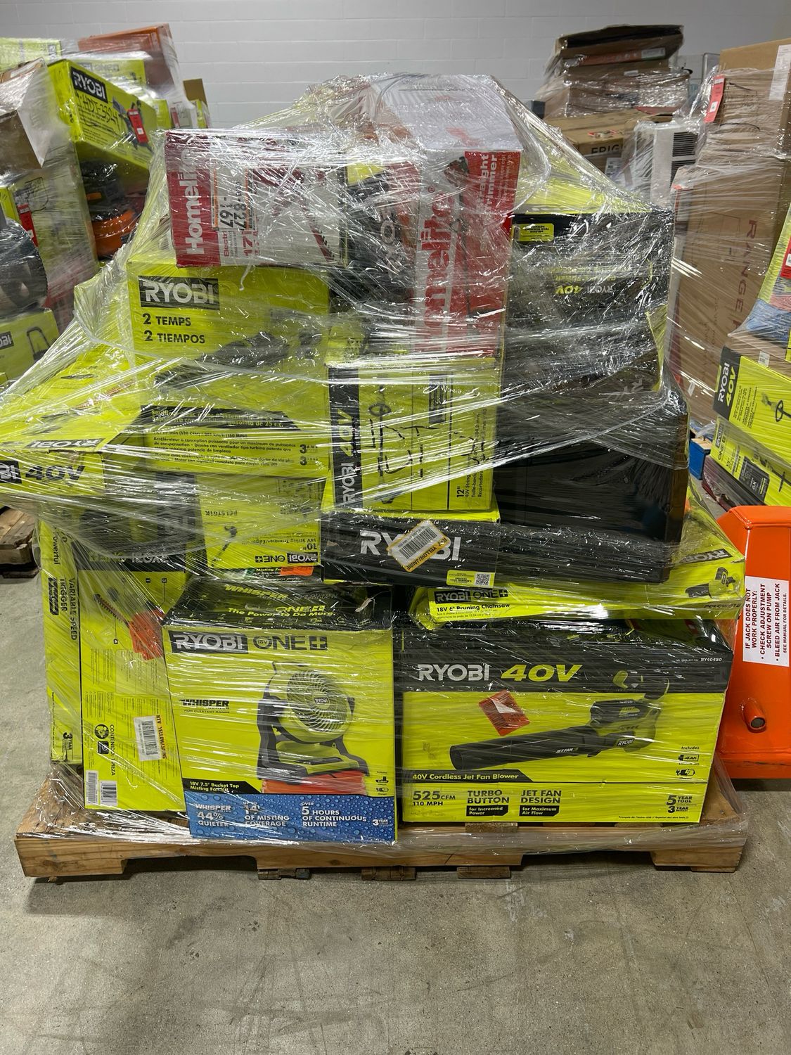 Home Depot Power Tools Pallet