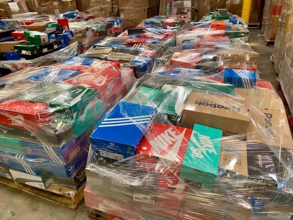 Mixed Branded Sneakers Liquidation Pallet