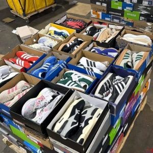 Adidas sneakers liquidation pallet